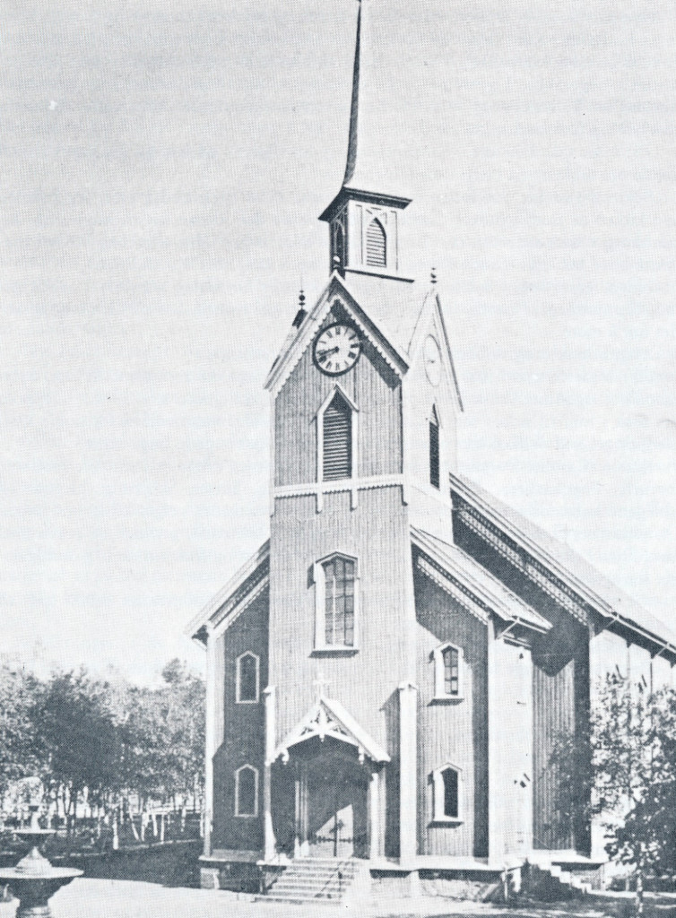 Den første Sandefjord kirke