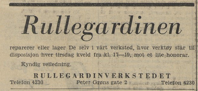 Rullgardinverkstedet