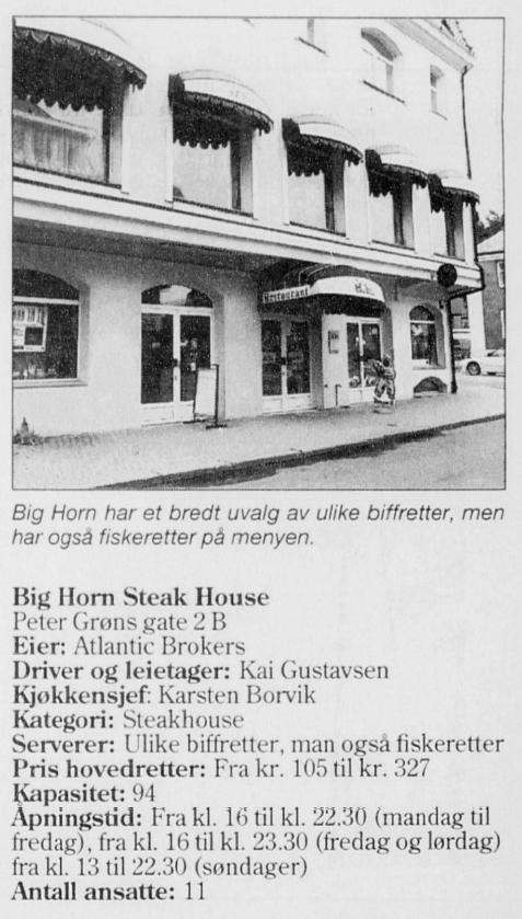 Big Horn Steak House