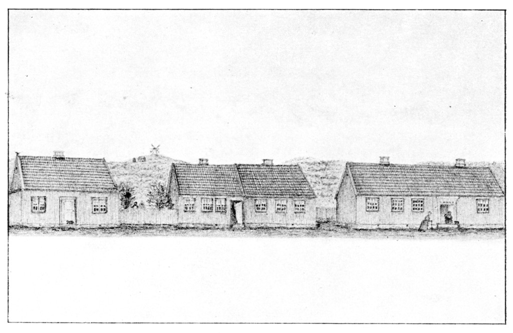 Huset i midten er nr. 13