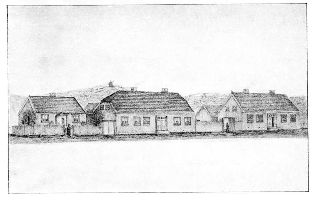 Huset i midten er nr. 21