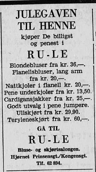 Ru-Le (gaver til henne)