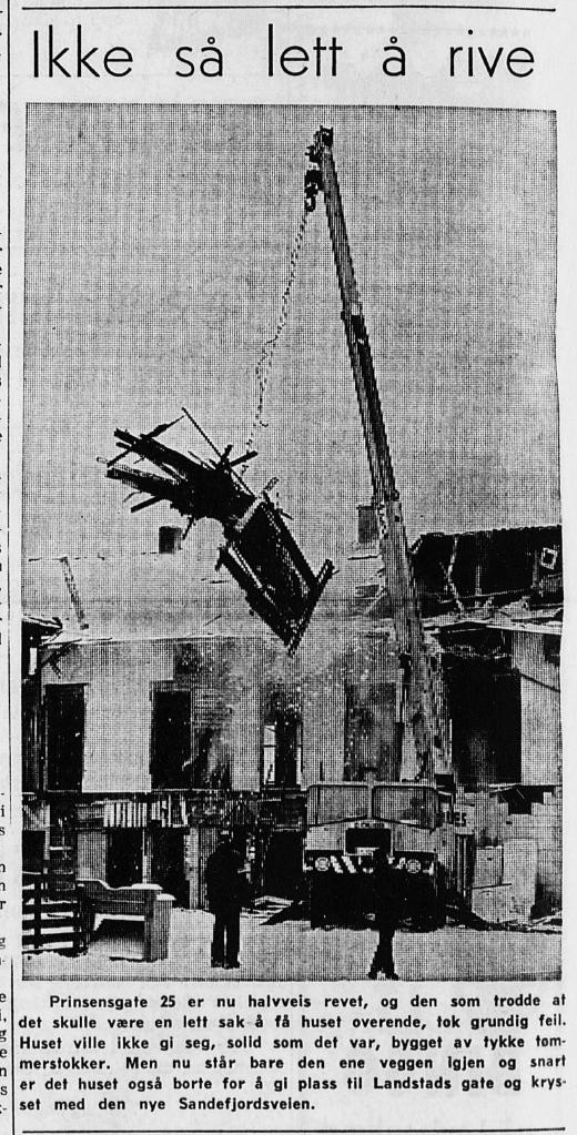 Prinsens gate 25 rives