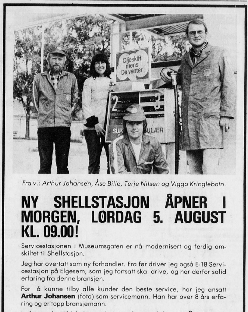 Museumsgaten Servicesenter - åpner ny Shell-stasjon