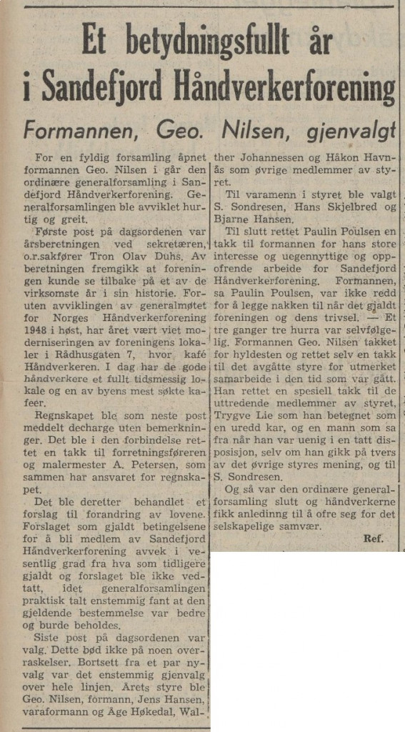 Sandefjord Håndverkerforening