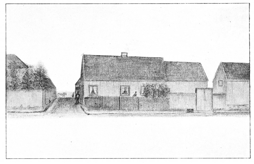 Huset i midten er Skippergata 2