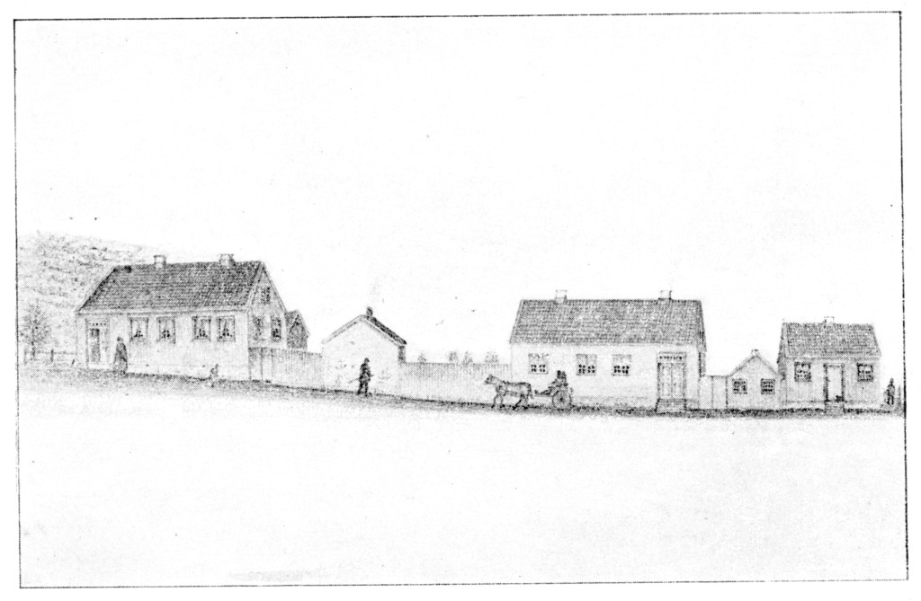 Huset i midten er Skippergata 7