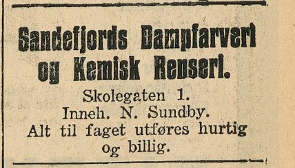 Sandefjords Dampfarveri og Kemisk Renseri