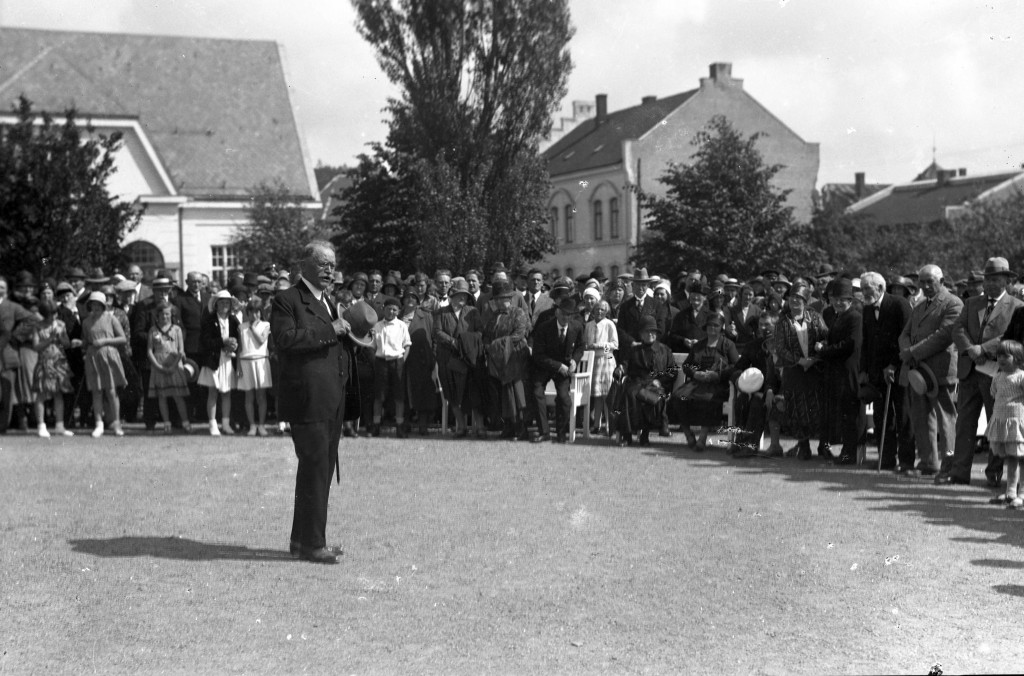 Innvielse av Sandefjord Kirkes klokkespill 1931