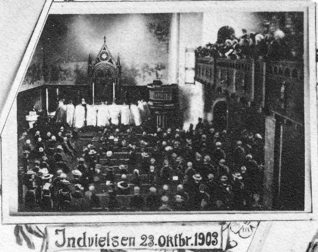 Innvielsen av Sandefjord kirke i 1903