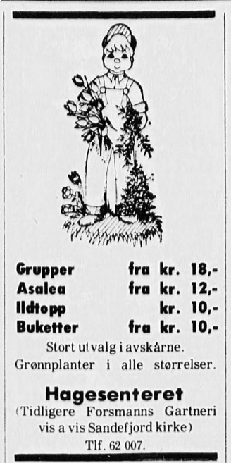 Hagesenteret (tidl. Forsmanns Gartneri)