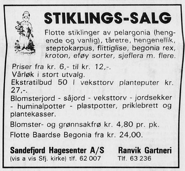 Sandefjord Hagesenteret A/S