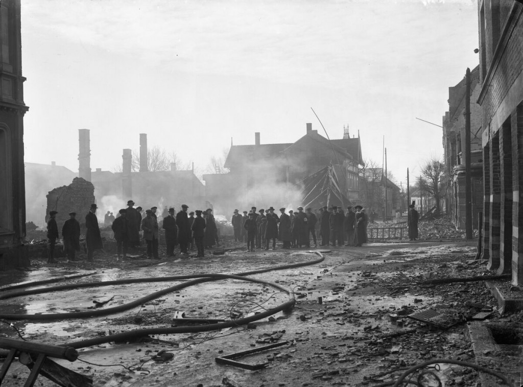 Bybrann 1915 Storgata