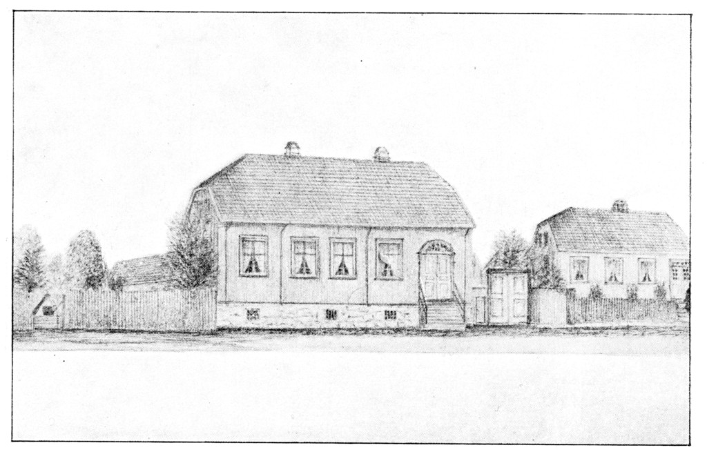 Huset til høyre er nr. 8