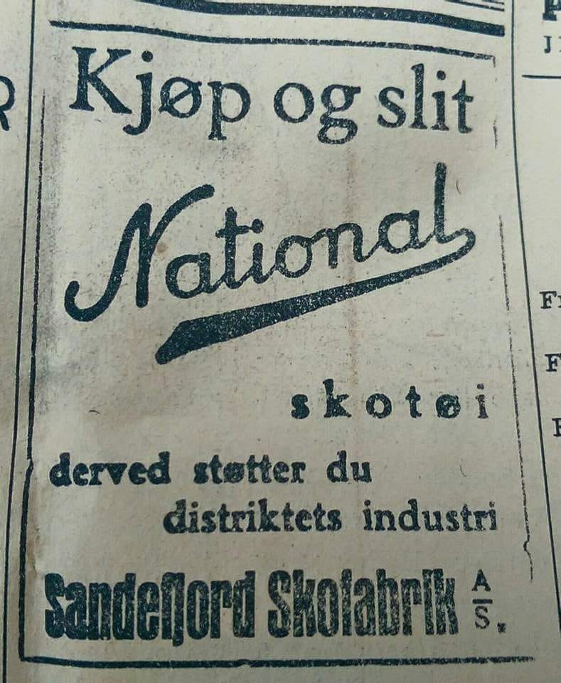 National Skotøimagasin