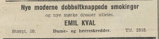 Skreddermester Emil Kval