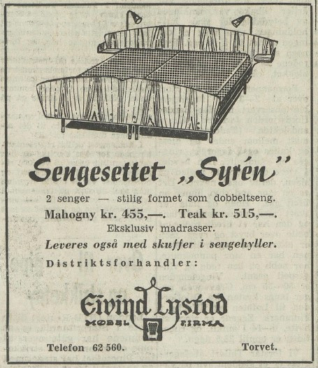 Eivind Lystad møbelfirma