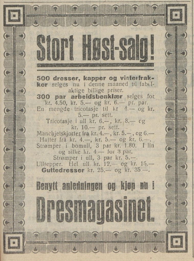 Dresmagasinet - Lahns klesbutikk