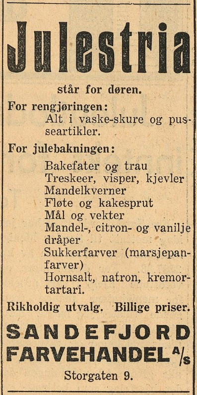 Sandefjord Farvehandel A/S