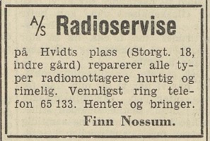 A/S Radioservice v/Finn Nossum