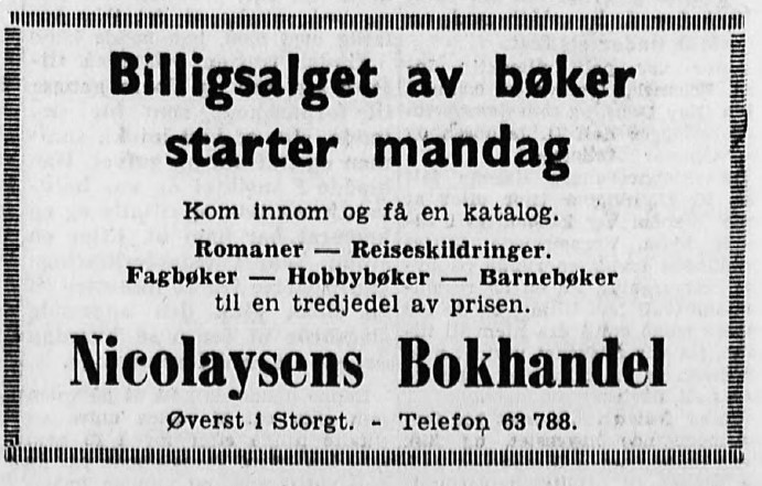 Nicolaysen Bokhandel