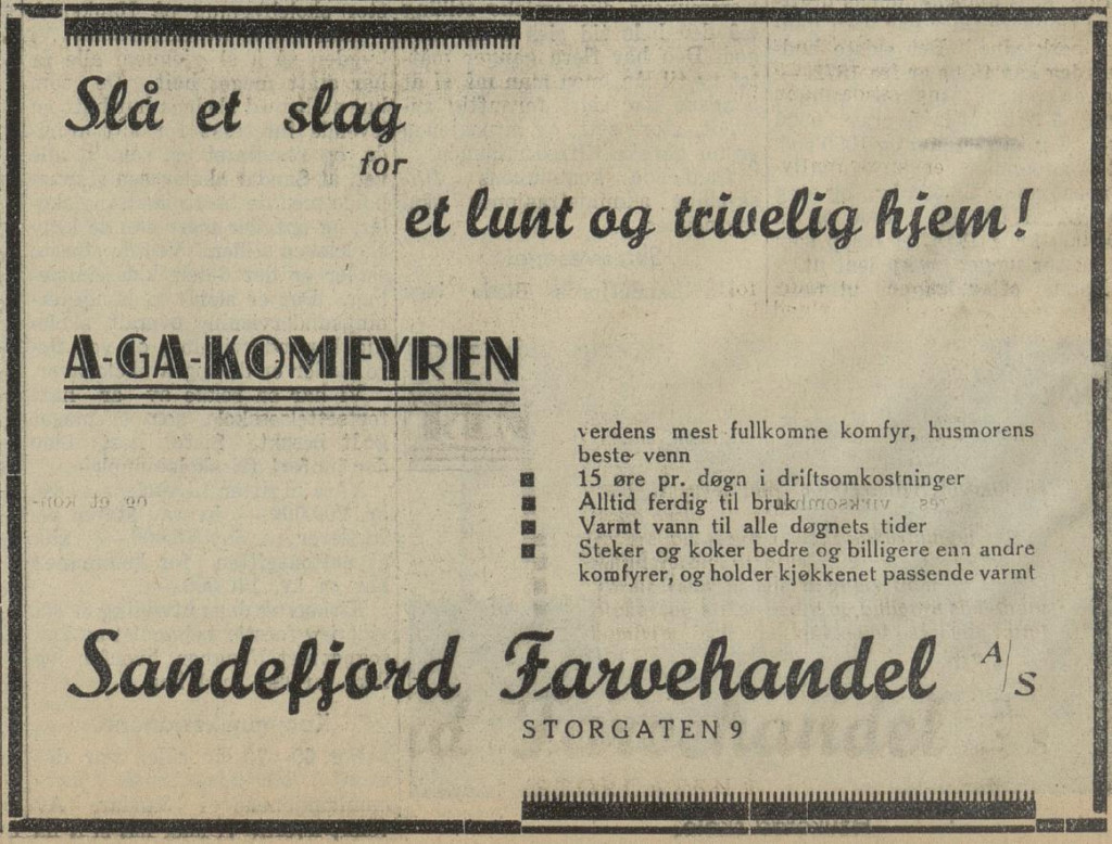 Sandefjord Farvehandel A/S