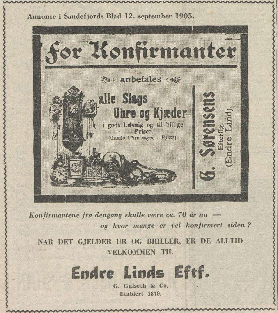 Endre Linds Eftf. G. - Gulseth & Co.