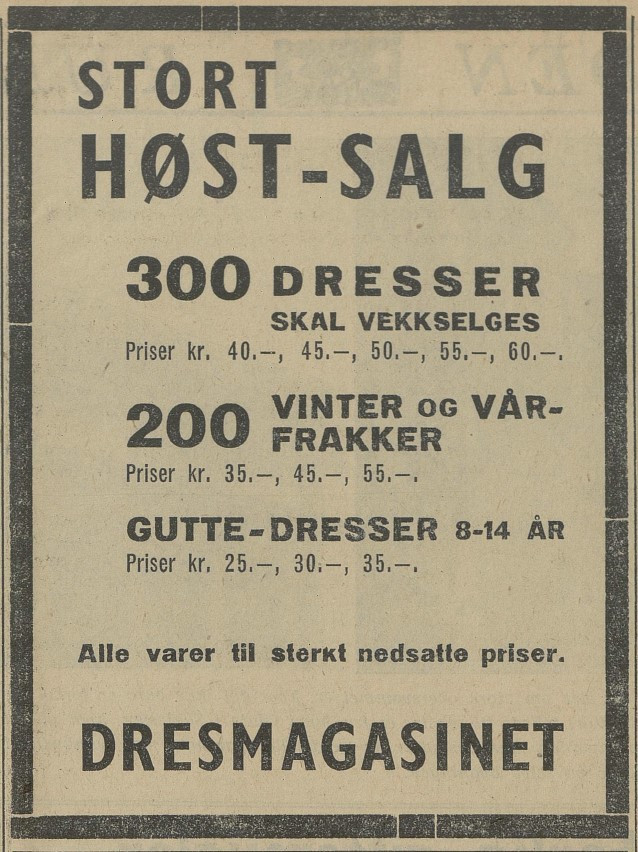 Dresmagasinet - Lahns klesbutikk