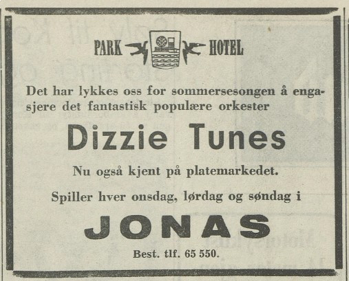 Dizzie Tunes på Jonas