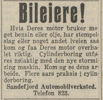 Sandefjord Automobilverksted