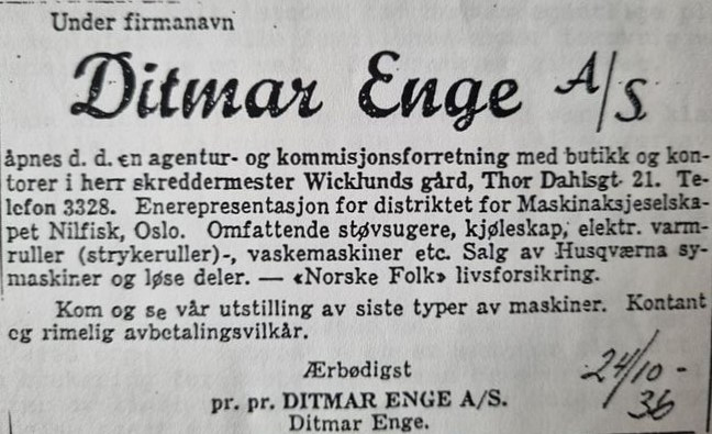 Ditmar Enge A/S