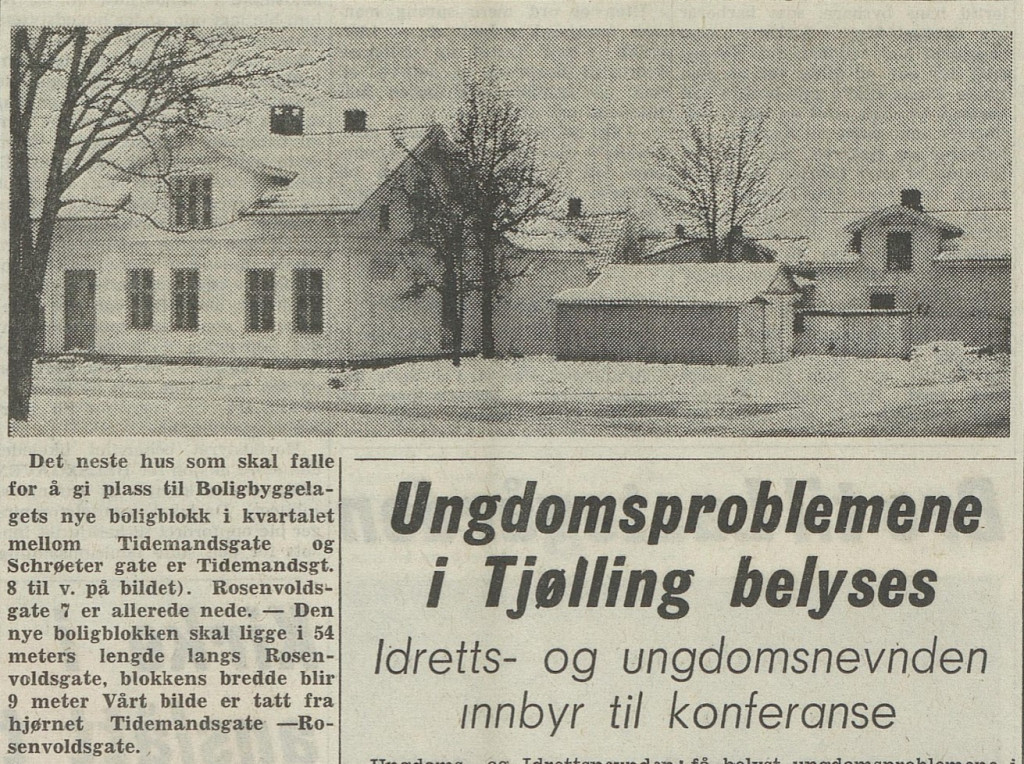 Tiedemands gate 8 rives