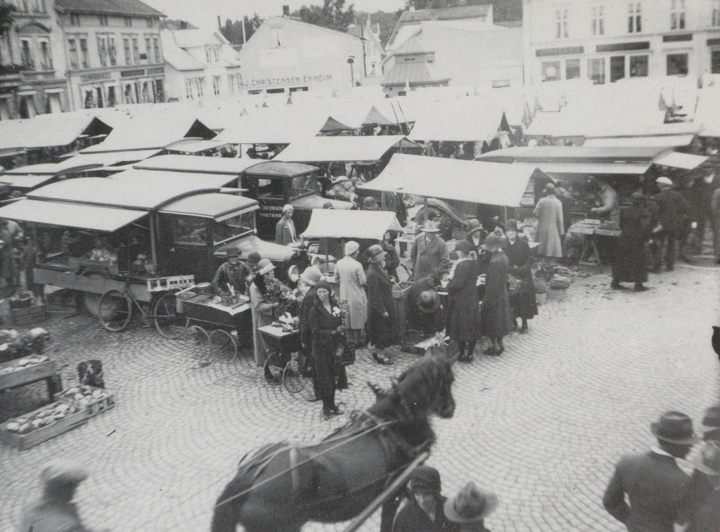 Hektisk Torghandel på 1930 tallet