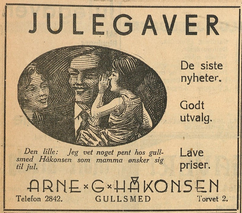 Gullsmed Arne G. Håkonsen