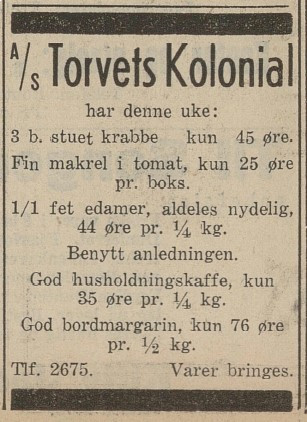 A/S Torvets Kolonial
