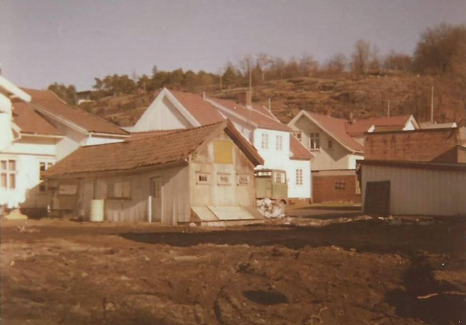 Rivning av gammel bebyggelse