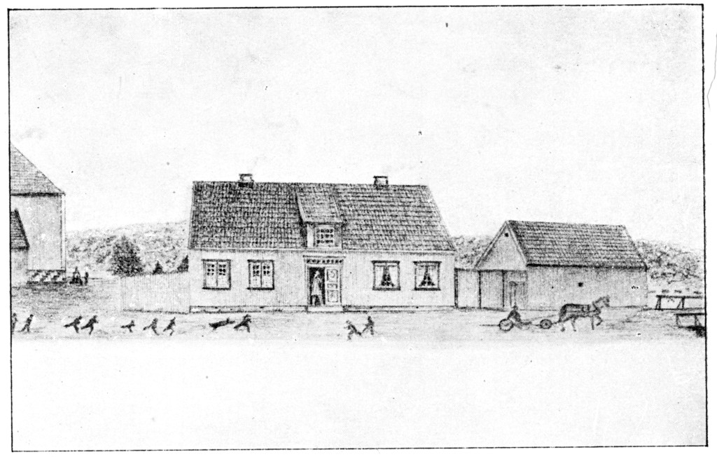 Byens første skolehus