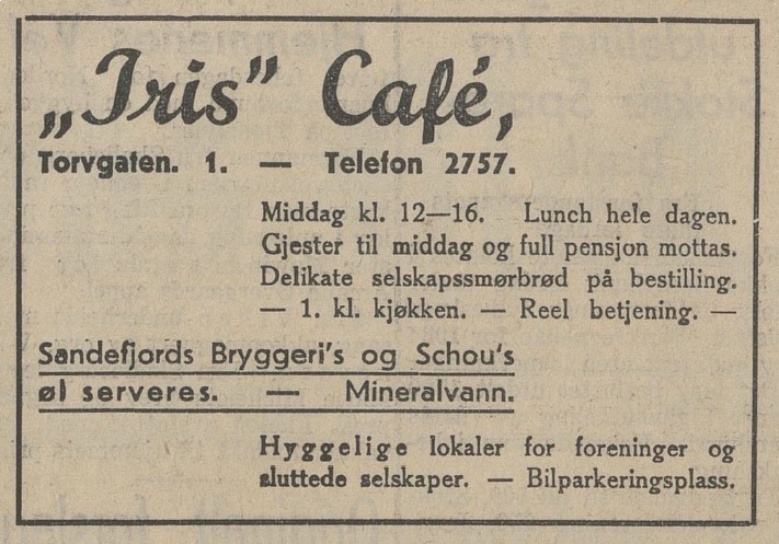 Iris Cafe - 1935