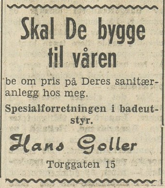 Hans Goller Rørleggerforretning
