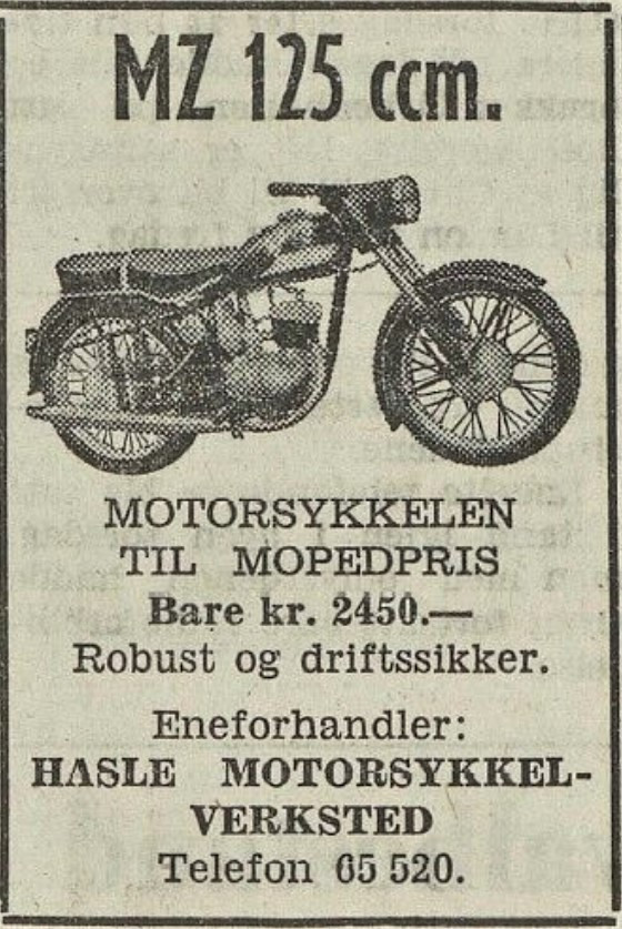 HASLE MOTORSYKKELVERKSTED
