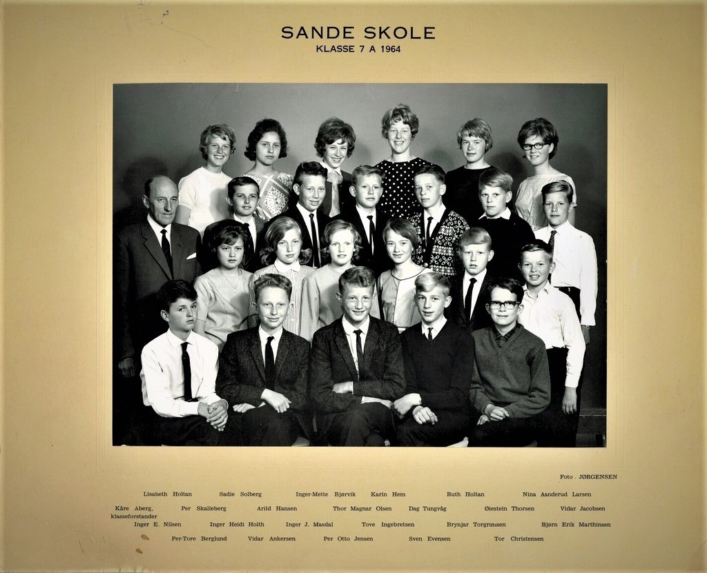 SANDE SKOLE - LÆRERE OG ELEVER