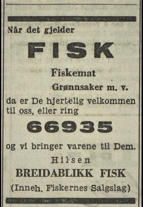 BREIDABLIKK - BUTIKKER