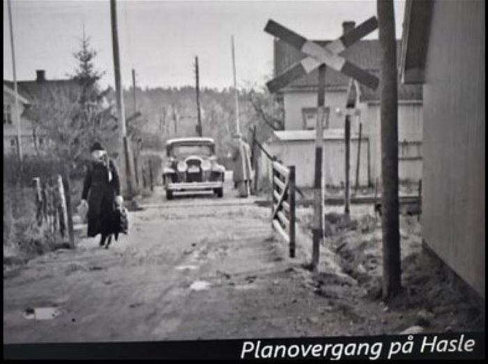 HASLE - JERNBANEOVERGANGER