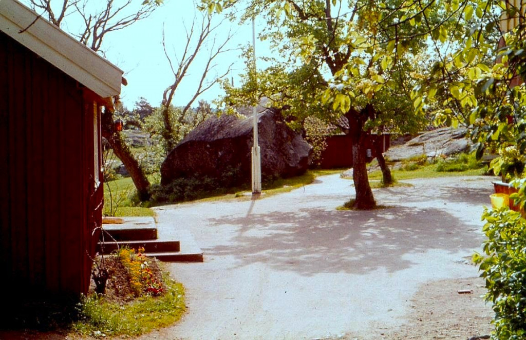 Tunet med de opprinnelige bygningene