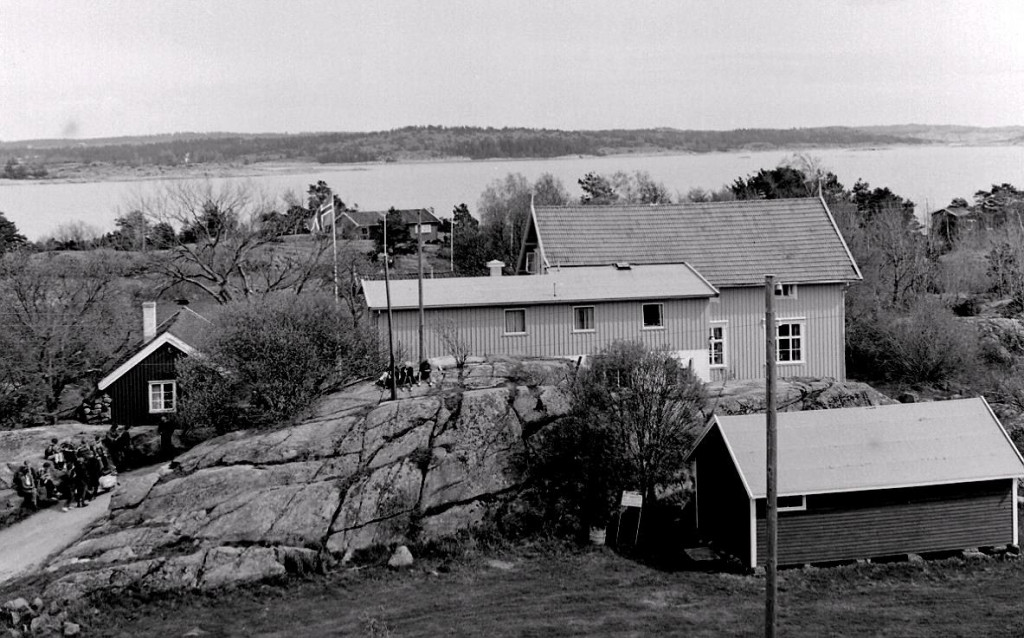 Hovedbygget fra 1924 med tilbygg fra 1931