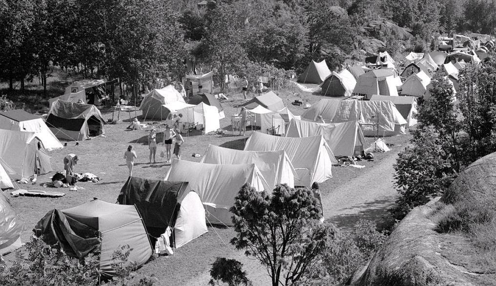 Speiderleir ca. 1970