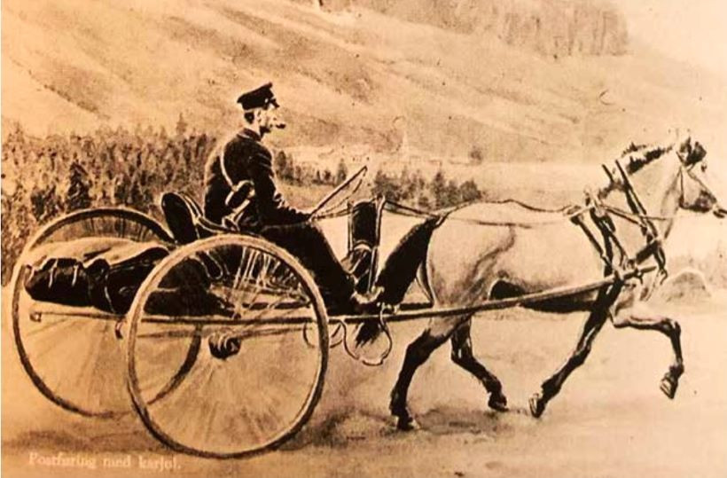 Postveier og posttransport