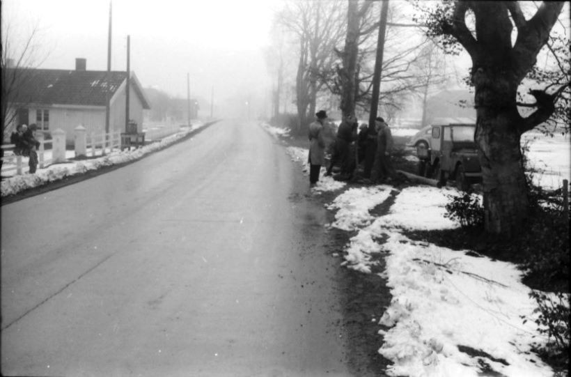 Raveien Fevang ved Haugtuftkrysset
