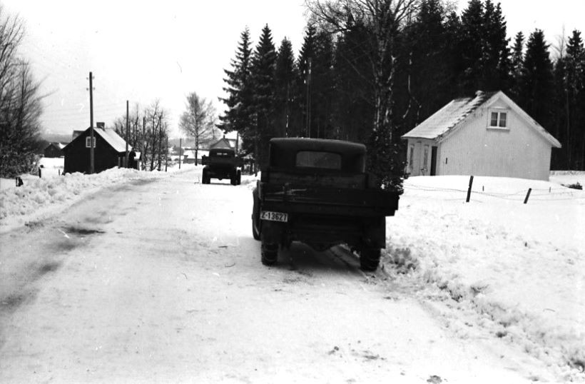 Raveien Fevang nær Hørdalskrysset