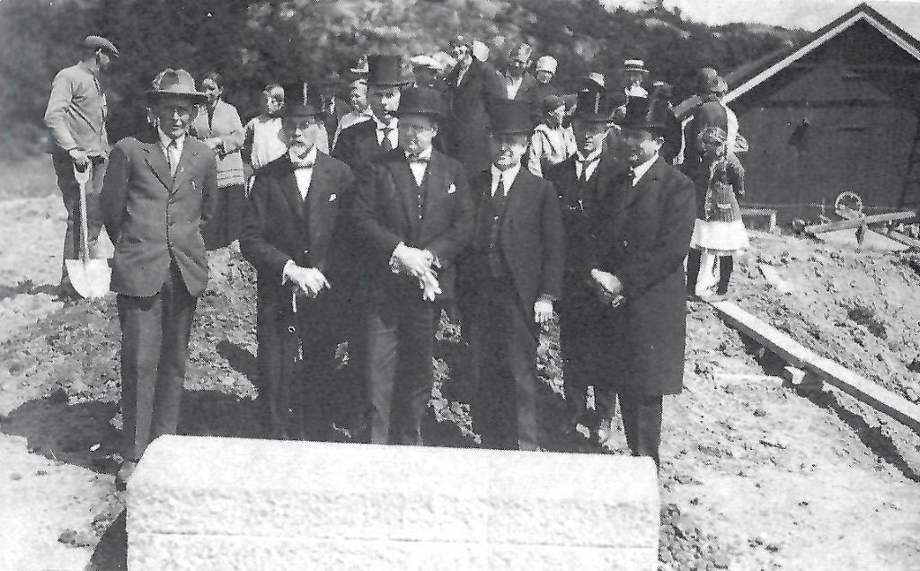 Gokstadhaugen innvies i 1929